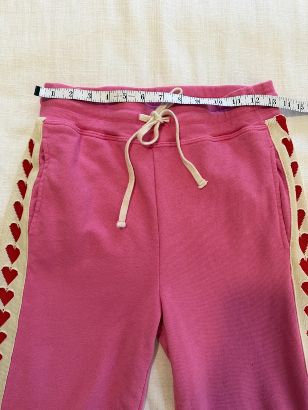 Anthropologie Sundry Team Trackpant Heart Sweats - Picture 11 of 14
